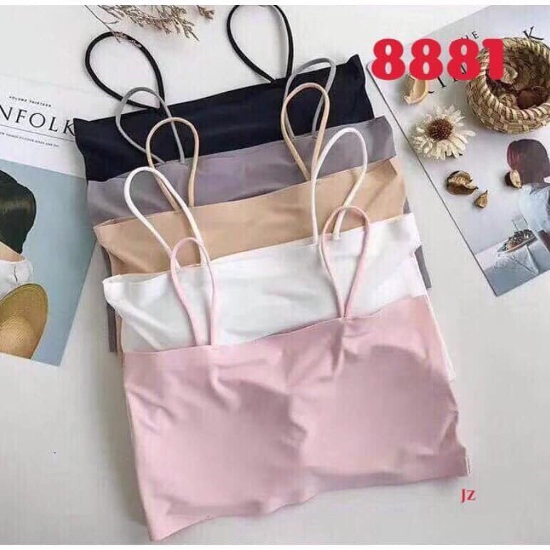 Áo Bra Su Lạnh 8881, Áo Bra Quây 2 Dây Chắc Chắn, Nhiều Màu Fom Co Giãn Tại LẺ GIÁ SỈ TOÀN QUỐC 789