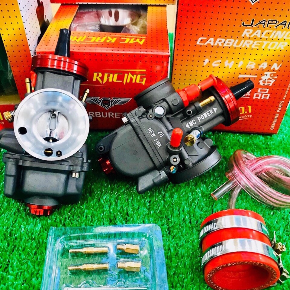 [HCM]Bình xăng NEW PWK Ga Dẹp chính hãng MC RACING