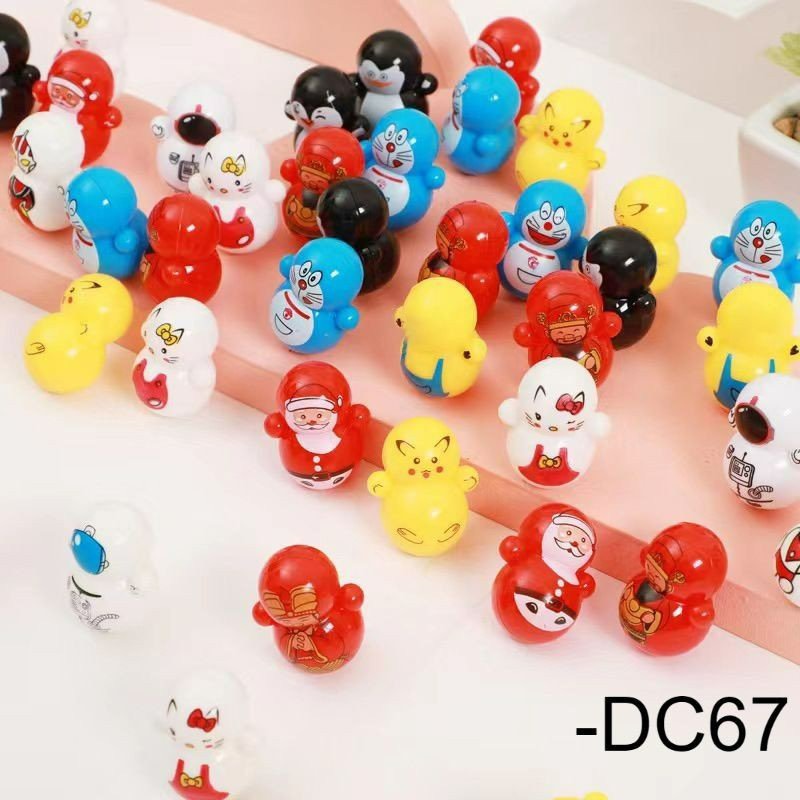 Lật đật mini, đồ chơi lật đật mini doraemon cho bé cute dễ thương giá rẻ
