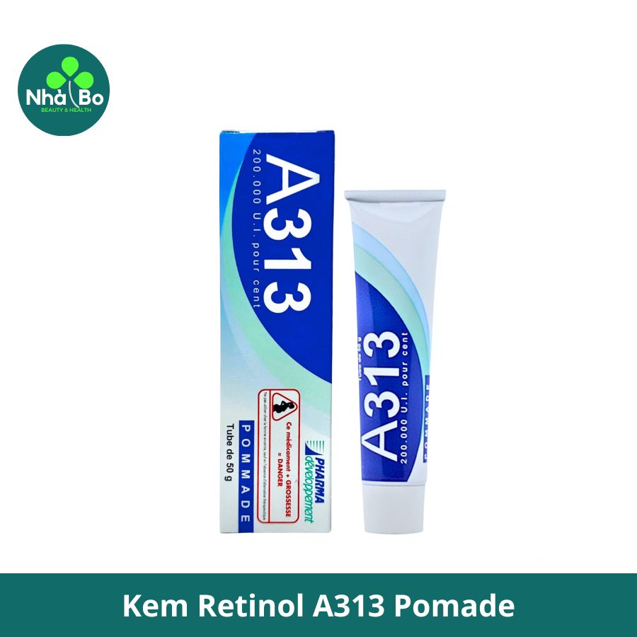Kem dưỡng trị nám, chống lão hóa da A313 Pommade Retinol Cream 50g