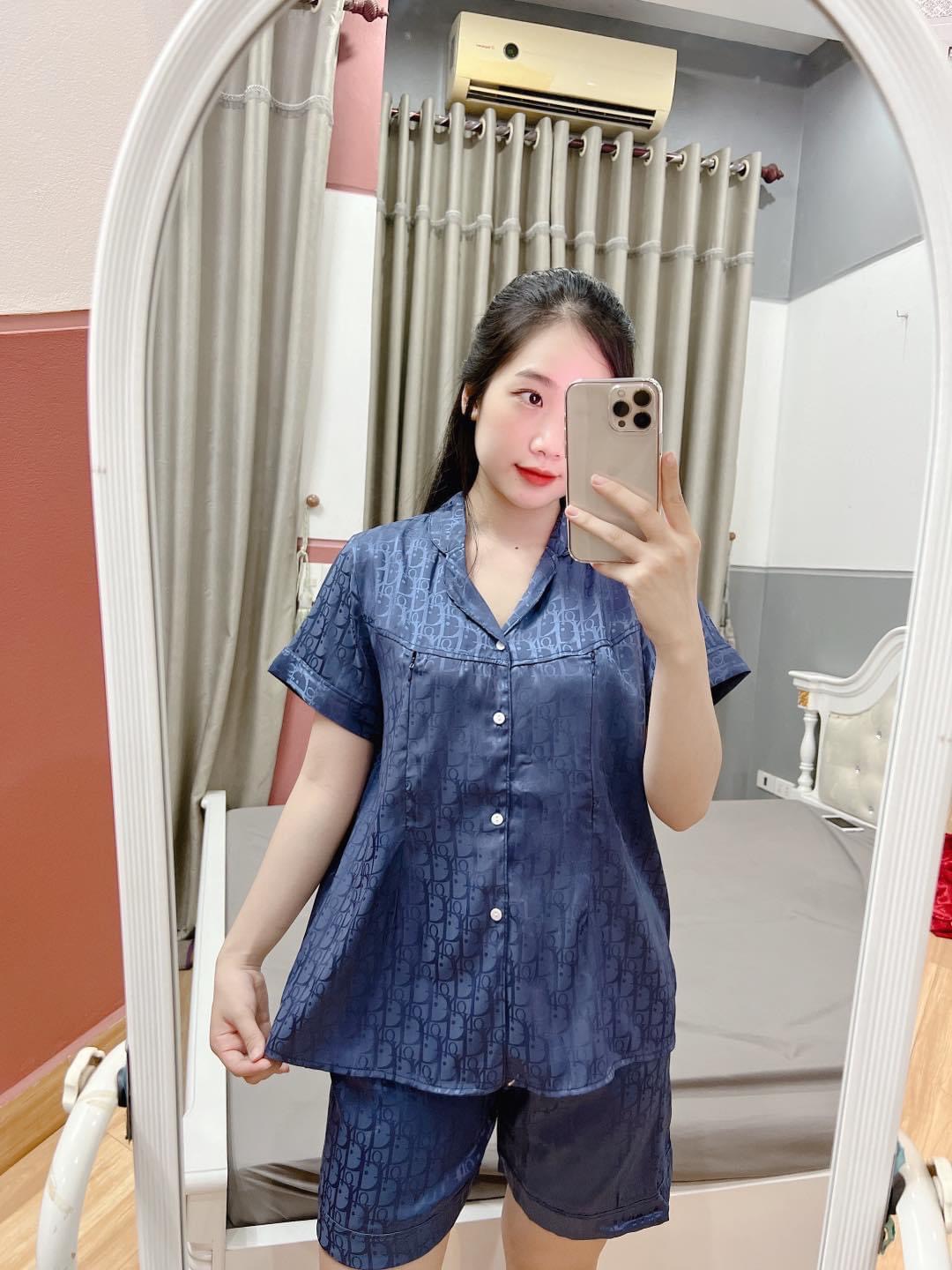 Bộ đồ bầu kết hợp sau sinh mẫu thiết kế mới