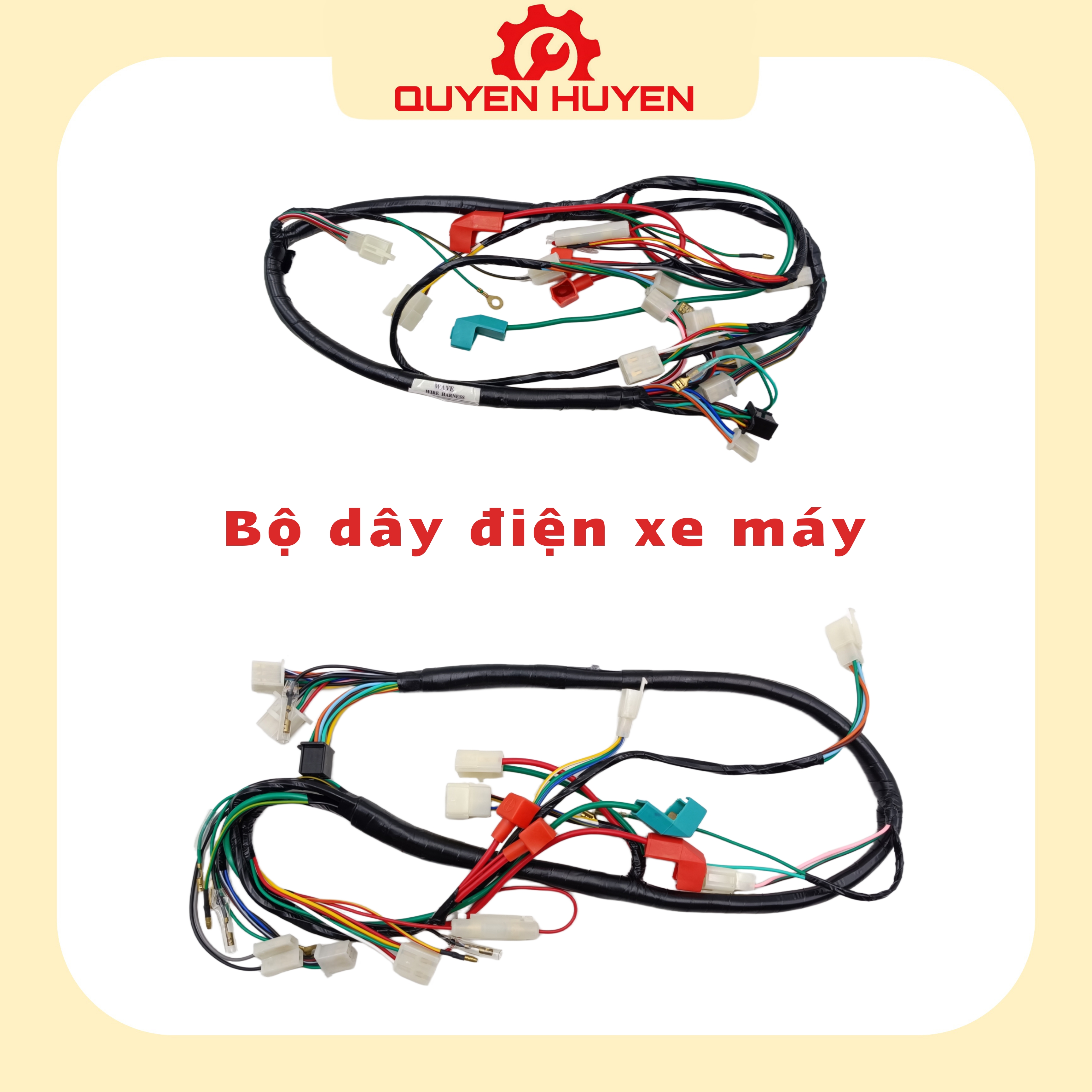Bộ dây điện sườn Xe máy - Dream, Wave