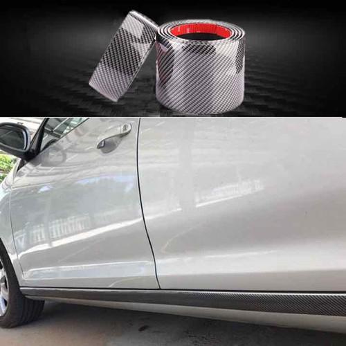 Nẹp cacbon chống xước bậc cửa, cốp xe