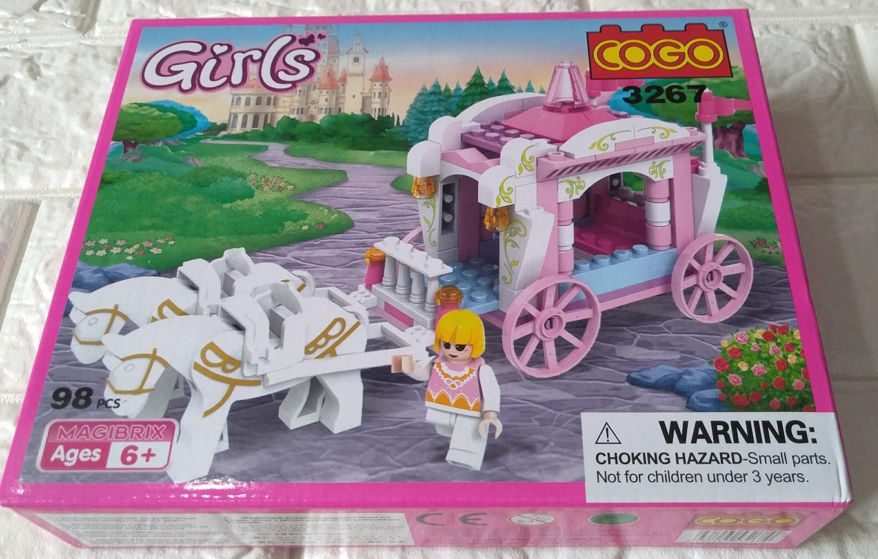 [HCM]BỘ LEGO LẮP RÁP XE NGỰA CÔNG CHÚA