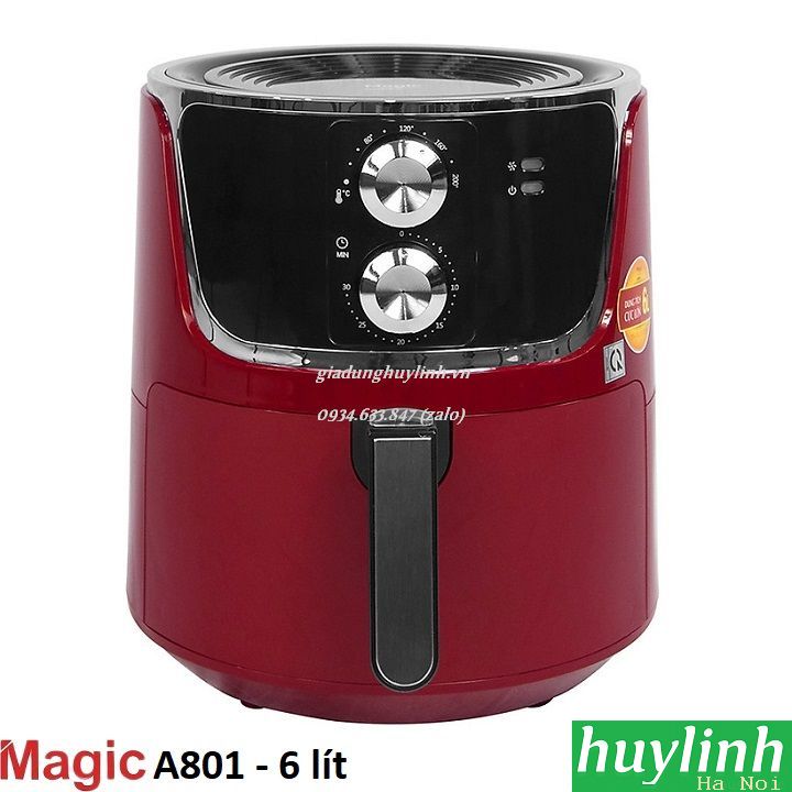 Nồi chiên không dầu Magic A801 - 6 lít - 1800W