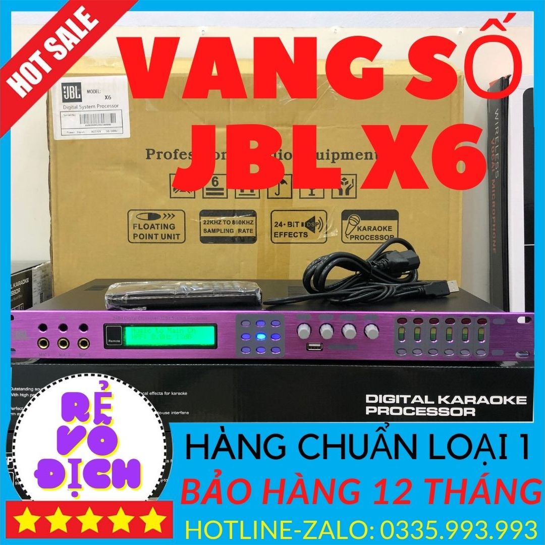 VANG SỐ JBL X6