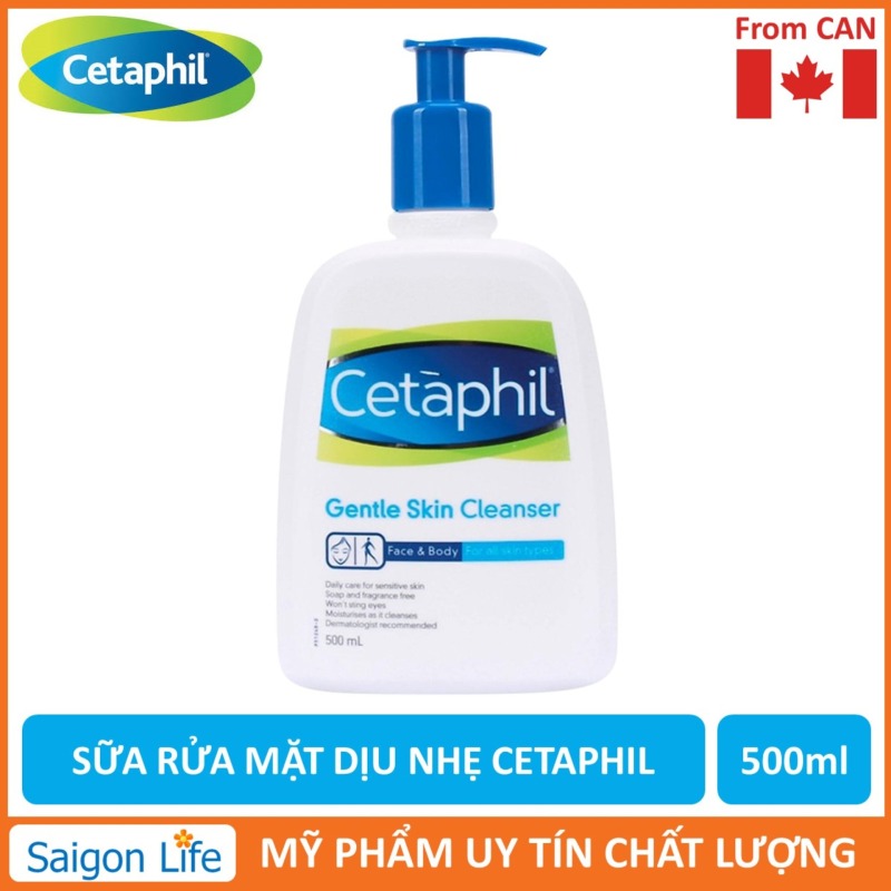 Sữa rửa mặt Cetaphil Gentle Skin Cleanser 500ml