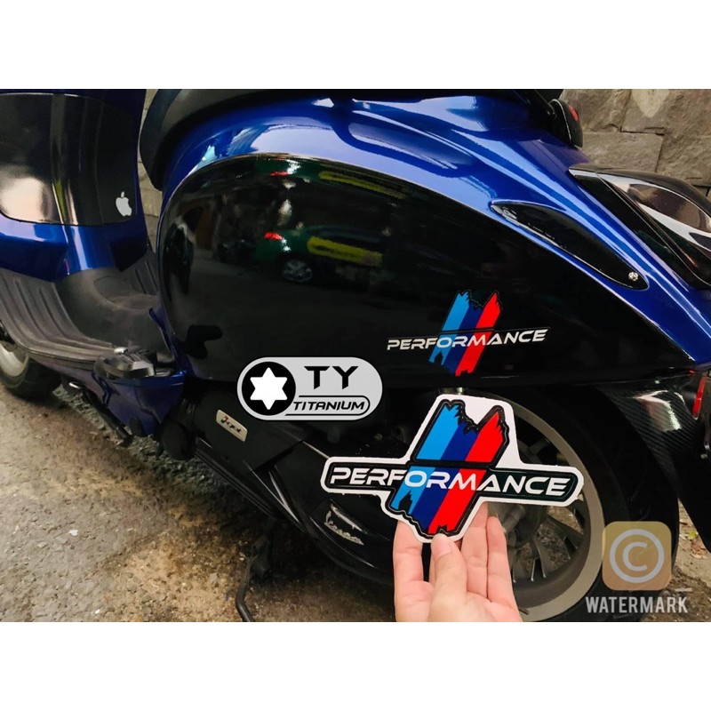 Tem PERFORMANCE cực đẹp dán trang trí các dòng xe chống thấm nước