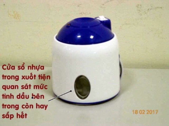 MÁY ĐUỔI MUỖI SÔNG TINH DẦU HACKER SIÊU HIỆU QUẢ (tặng lọ tinh dầu hacker)