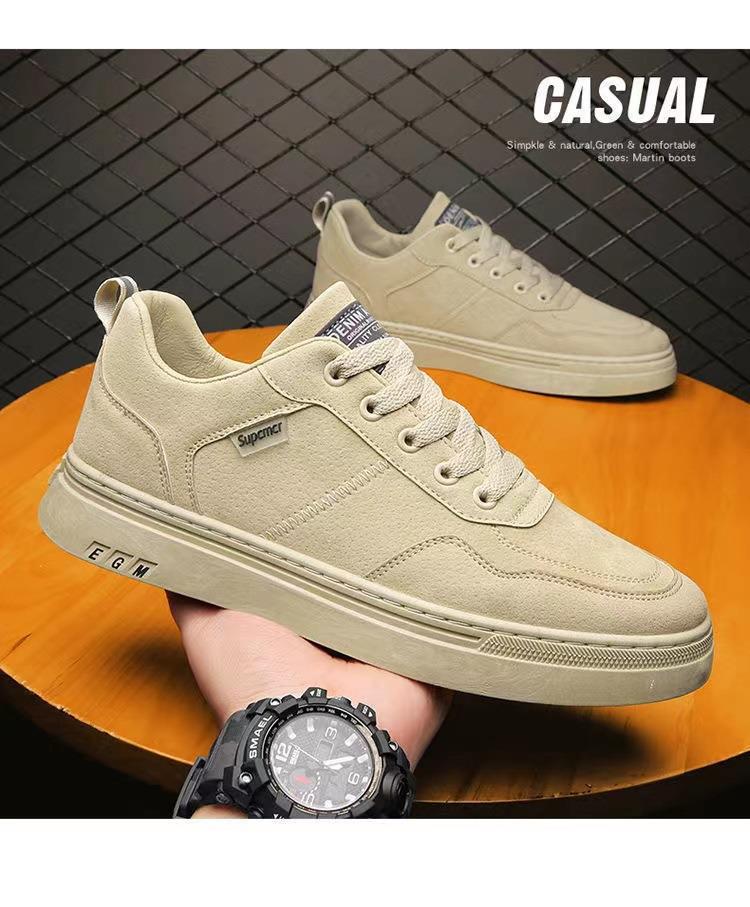 Giày Sneaker Nam, Giày Nam Thấp Cổ Da Lộn - MẪU MỚI NHẤT