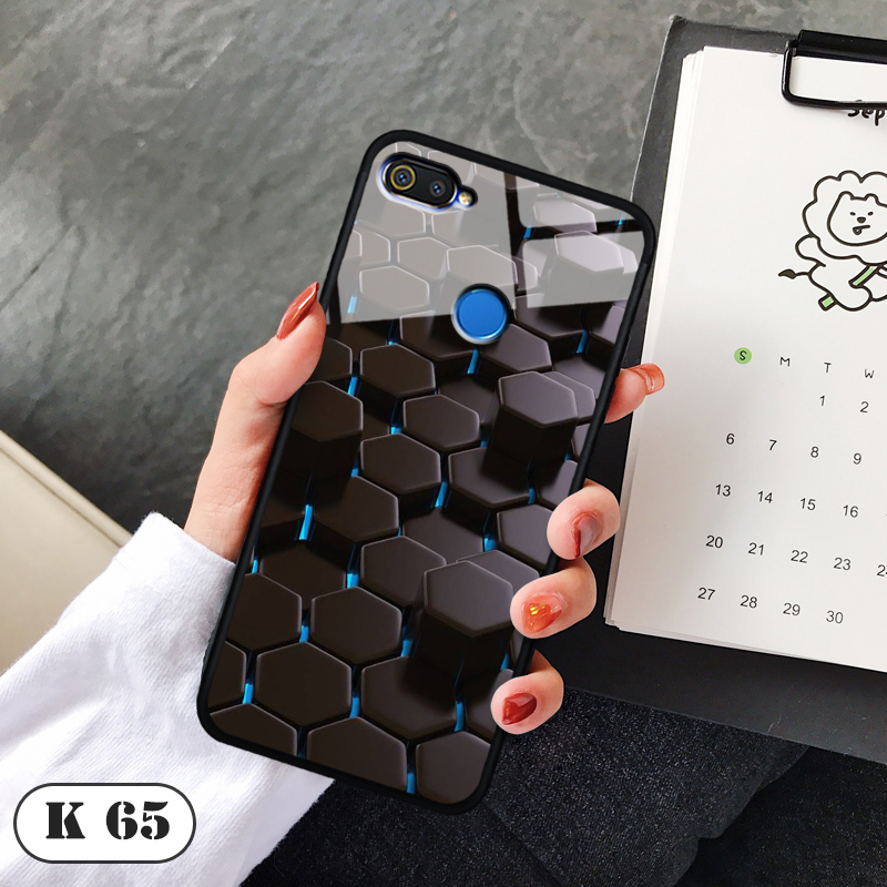 Ốp lưng kính 3d điện thoại oppo f9
