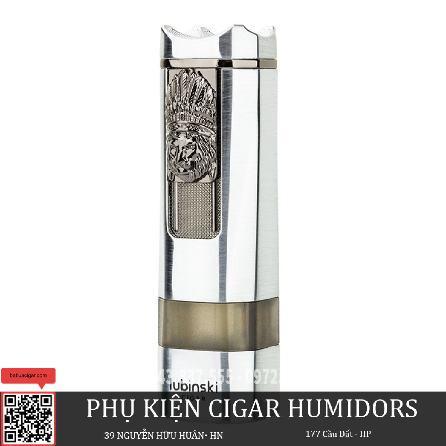 Lubinski - Bật lửa lửa Lubinski YJA10039 khò 1 tia đa năng
