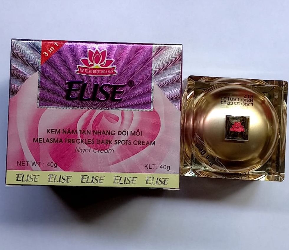 Kem Elise nám,  tàn nhang, đồi mồi 40g