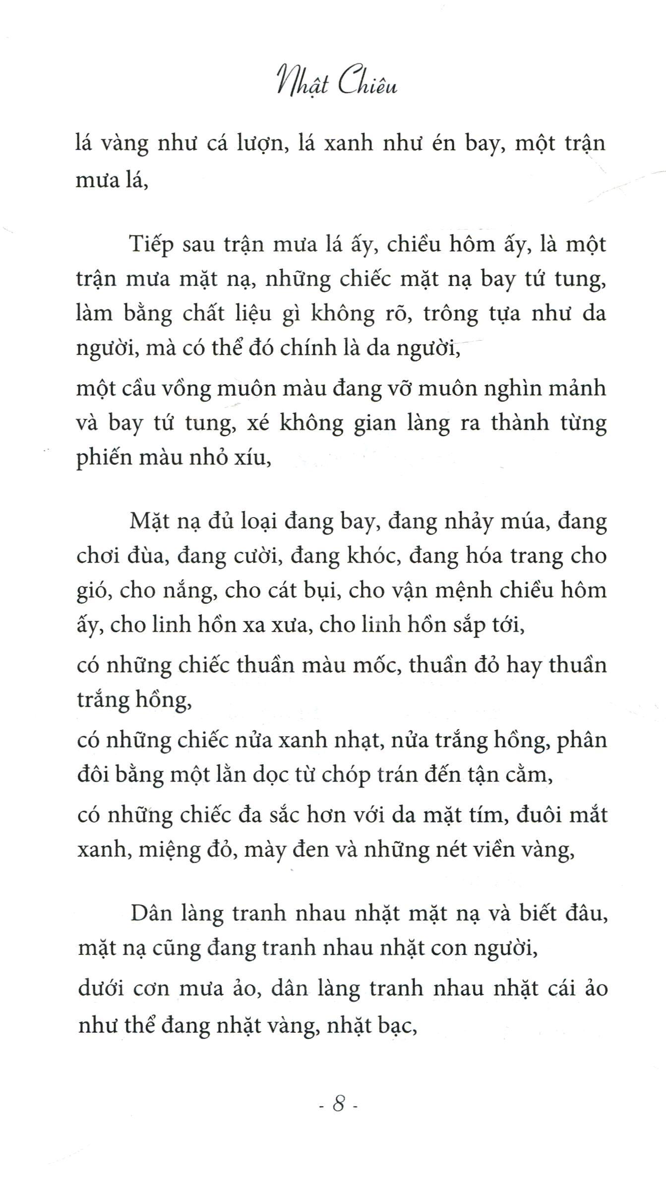 Mưa Mặt Nạ - Nhật Chiêu
