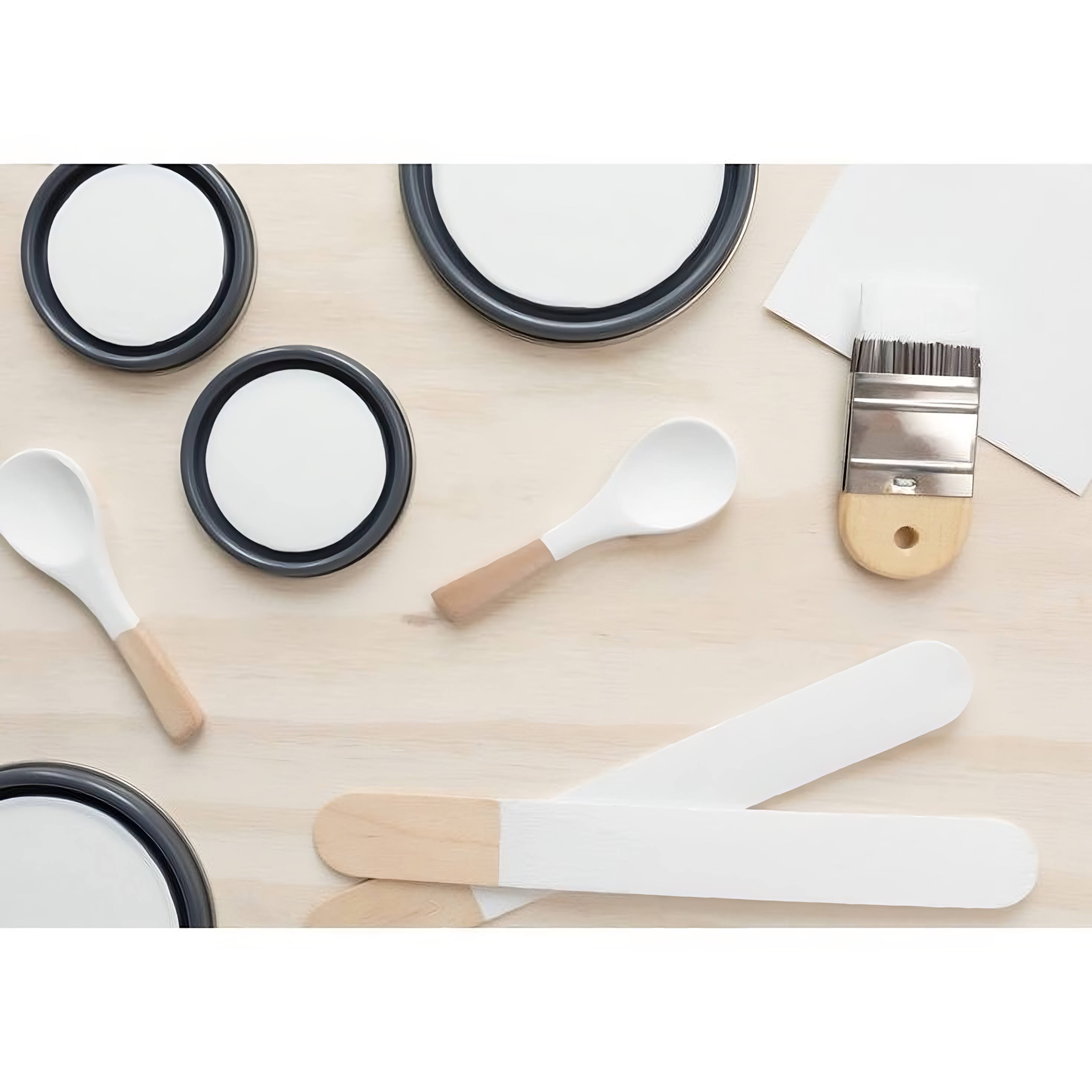 Sơn trắng Decor trang trí trong nhà. Sơn phấn Chalkpaint màu trắng