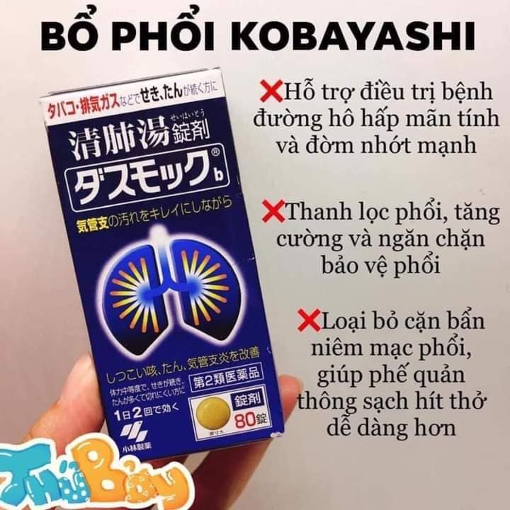 Hộp 40V 80V bổ phổi Kobayashi Nhật Bản