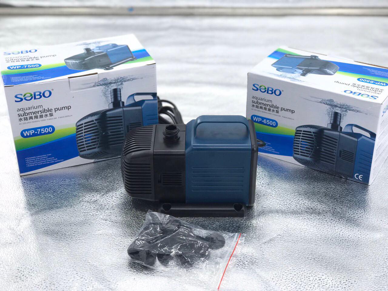 Máy Bơm Nước Sobo WP-6500 (85W - 4500L/H - 4M) - Máy Bơm Nước Cho Hồ Cá
