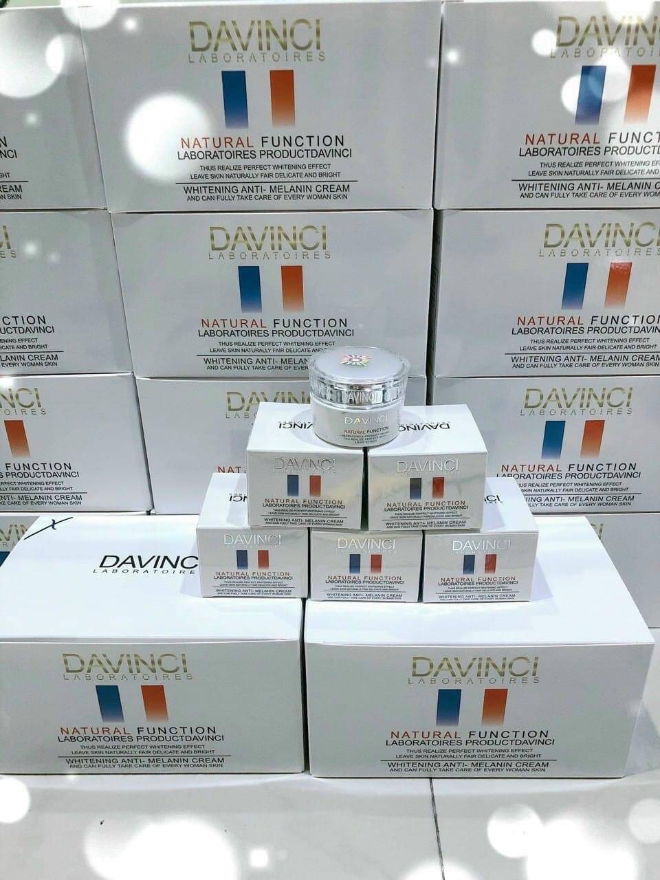 KEM DƯỠNG TRẮNG DA MỜ NAM DAVINCI 30gr