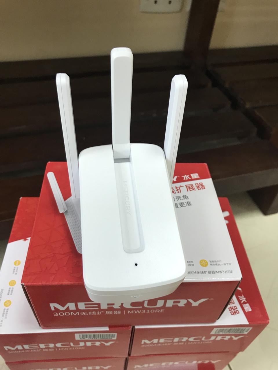 Kích Wifi 3 Râu Mercury 300m Phát Cực Mạnh, Cài Đặt Đơn Giản -Giá Cực Rẻ