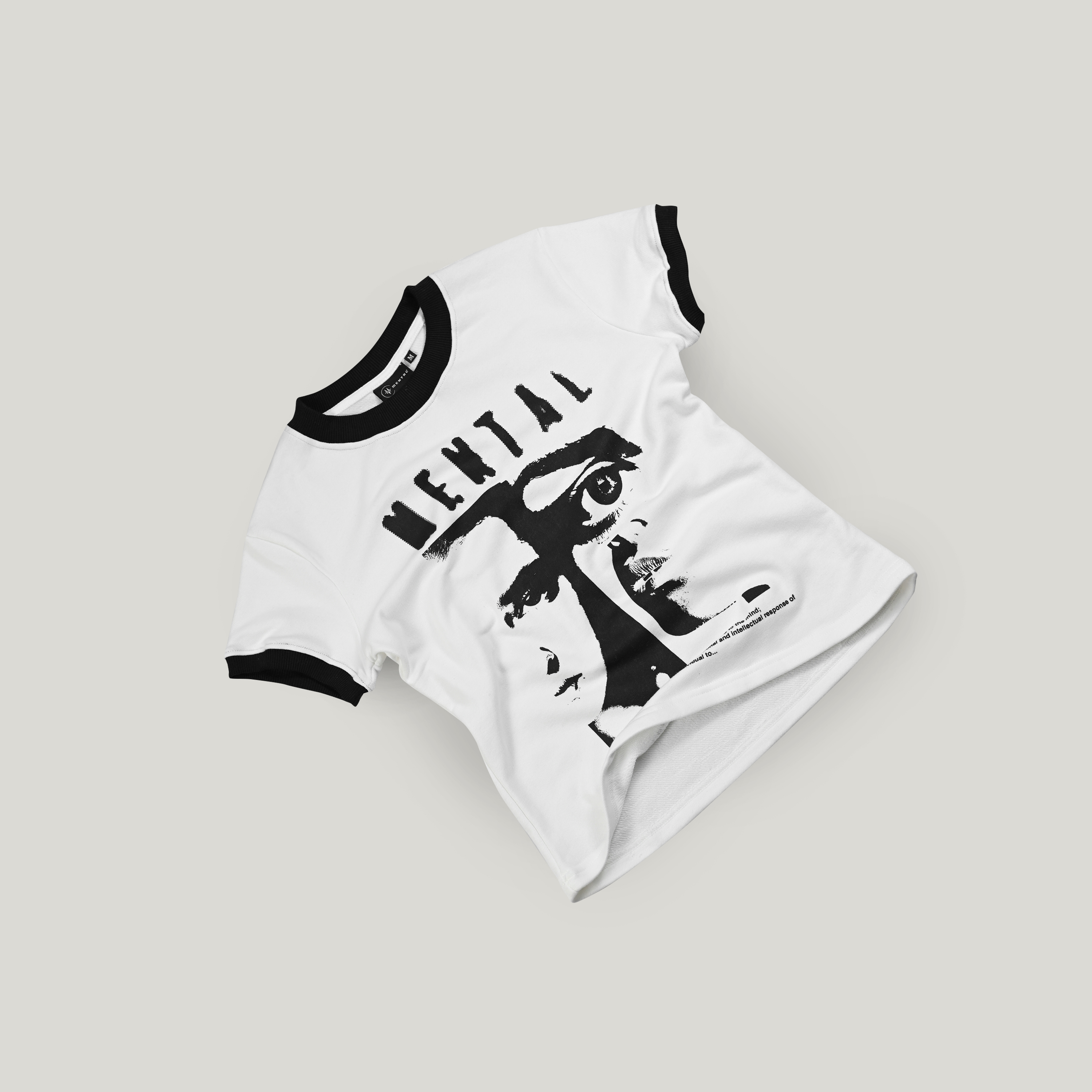 Áo Thun Tay Ngắn Nữ MENTAL® Vision Vintage Tee