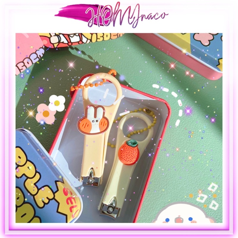 Đồ Bấm Móng Tay Hoạt hình - Cắt móng hình hoa quả cute