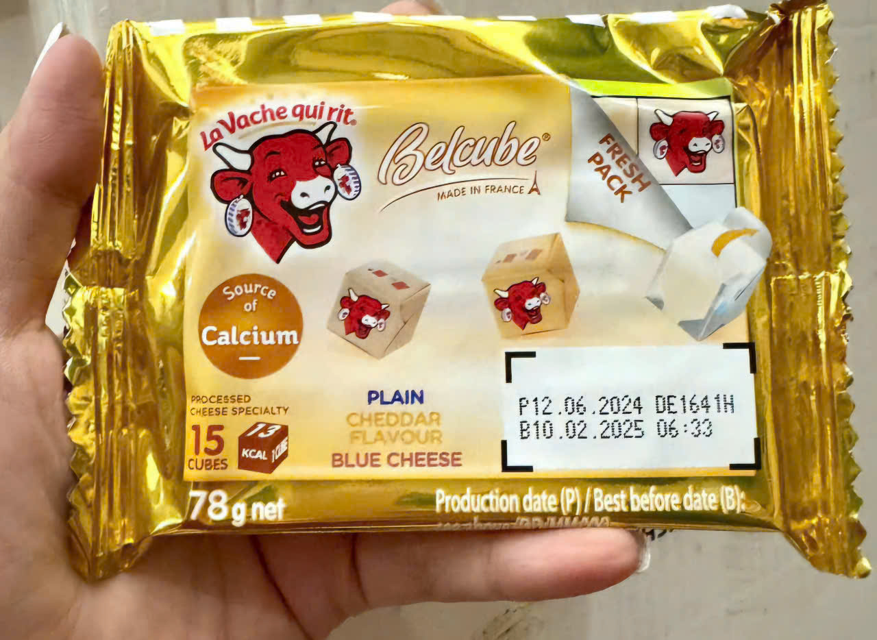 Phomai Belcube vuông 15 viên gói 78g