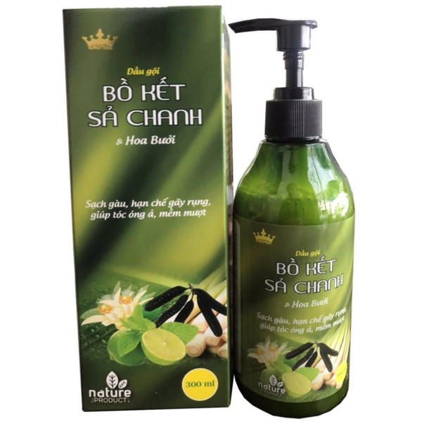 Dầu gội đầu bồ kết xả chanh King Phar