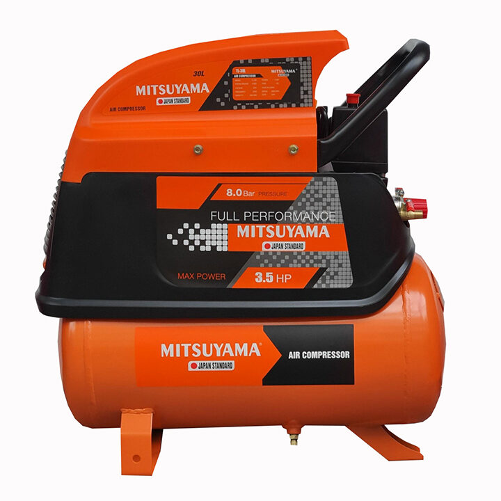 Máy Nén Khí Có Dầu Mitsuyama 3.5HP 30L