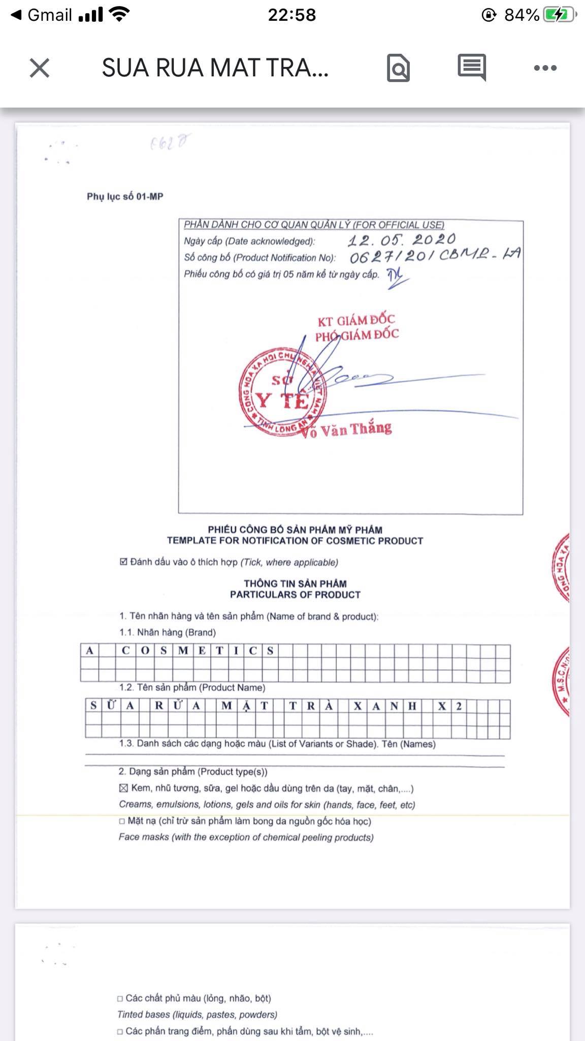 SỮA RỬA MẶT TRÀ XANH X2