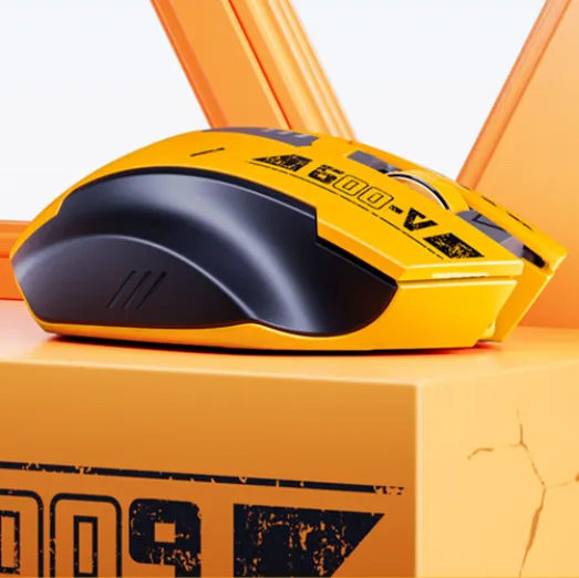 Chuột không dây bluetooth kiêm wireless INPHIC A9 pin sạc có đèn báo pin - Silent click không âm thanh (MÀU MỚI) Nhất Tín Computer