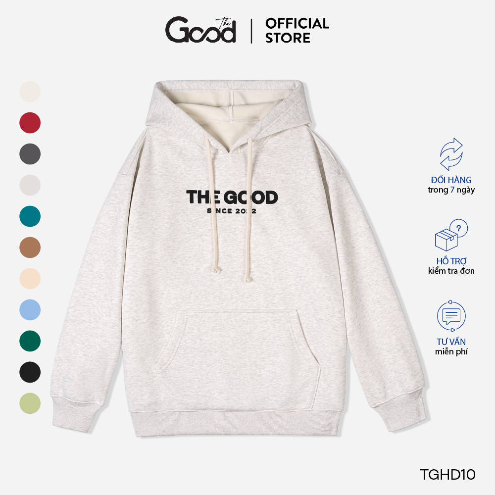 Áo Hoodie Lót Lông THE GOOD/ Basic Hoodie