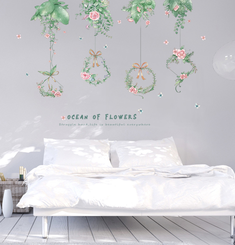 Decal dán tường hoa ocean XC9053