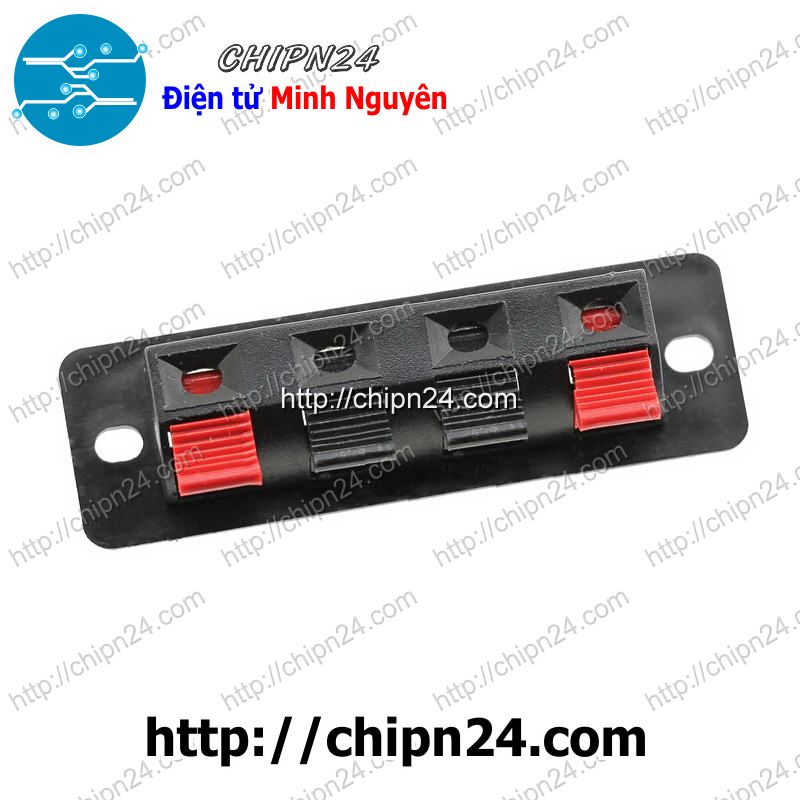 [2 cái] (H98) Trạm kẹp loa 4 chấu