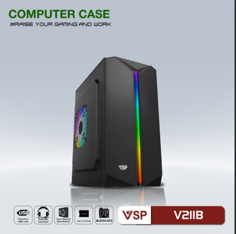 Thùng máy vi tính Case Vsp Game V211b