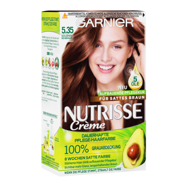 Thuốc nhuộm tóc phủ bạc Garnier Nutrisse, cho mái tóc màu bền  (Bill Đức)