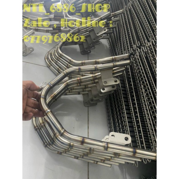 Cảng sau inox wave a110 , wave rs , rsx fi