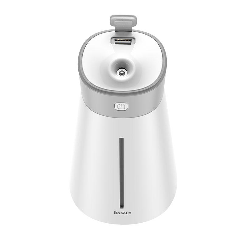 Máy Phun Sương, Khuếch Tán Tinh Dầu đa Năng Tạo độ ẩm Chăm Sóc Da Thương Hiệu Cao Cấp Baseus Dùng Trong Phòng Ngủ, Văn Phòng Làm Việc Và Trên ô Tô - Tặng Cáp Sạc điện Thoại 20cm By Phụ Kiện Giá RẺ ( Hà Nội )