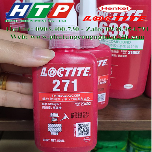 Thông tin kỹ thuật keo loctite 271-50ml