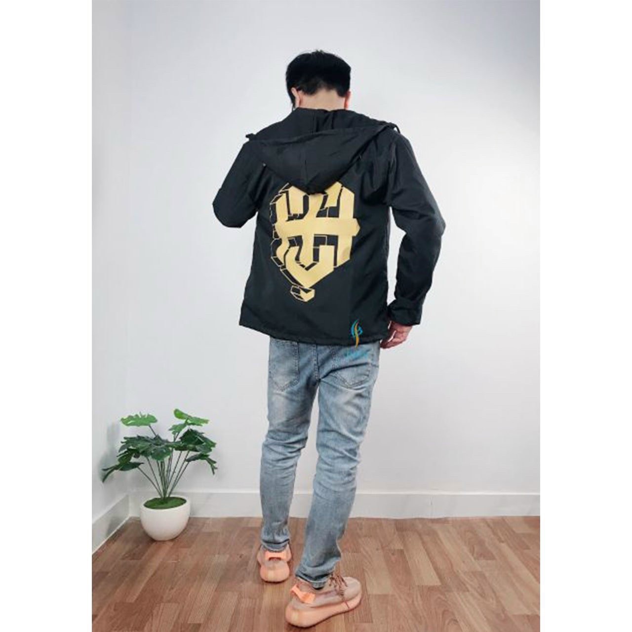 Áo khoác gió nam form rộng