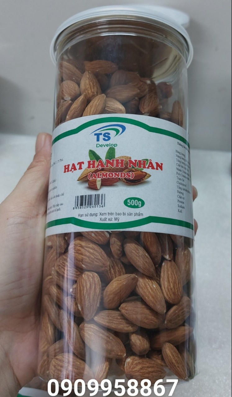 Hạnh nhân Mỹ sấy tách vỏ