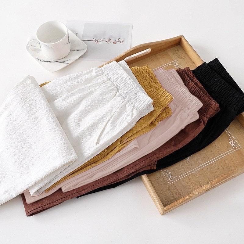 Quần Baggy Đũi Cạp Chun siêu Mát Mindoo.vn DC
