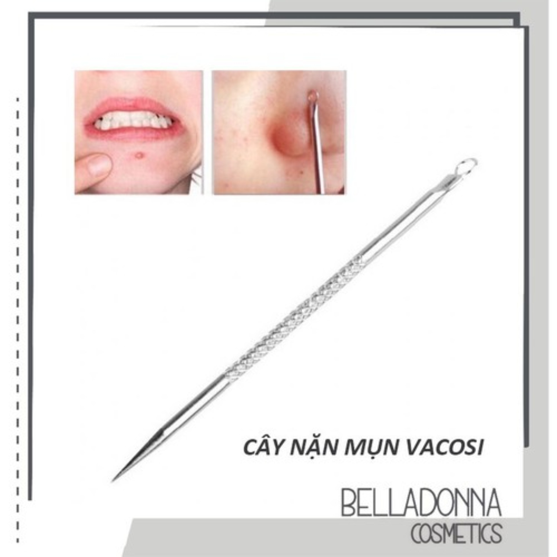 Cây nặn mụn 2 đầu Vacosi Make-up House (Acne Tool) (Hàng Chính Hãng)