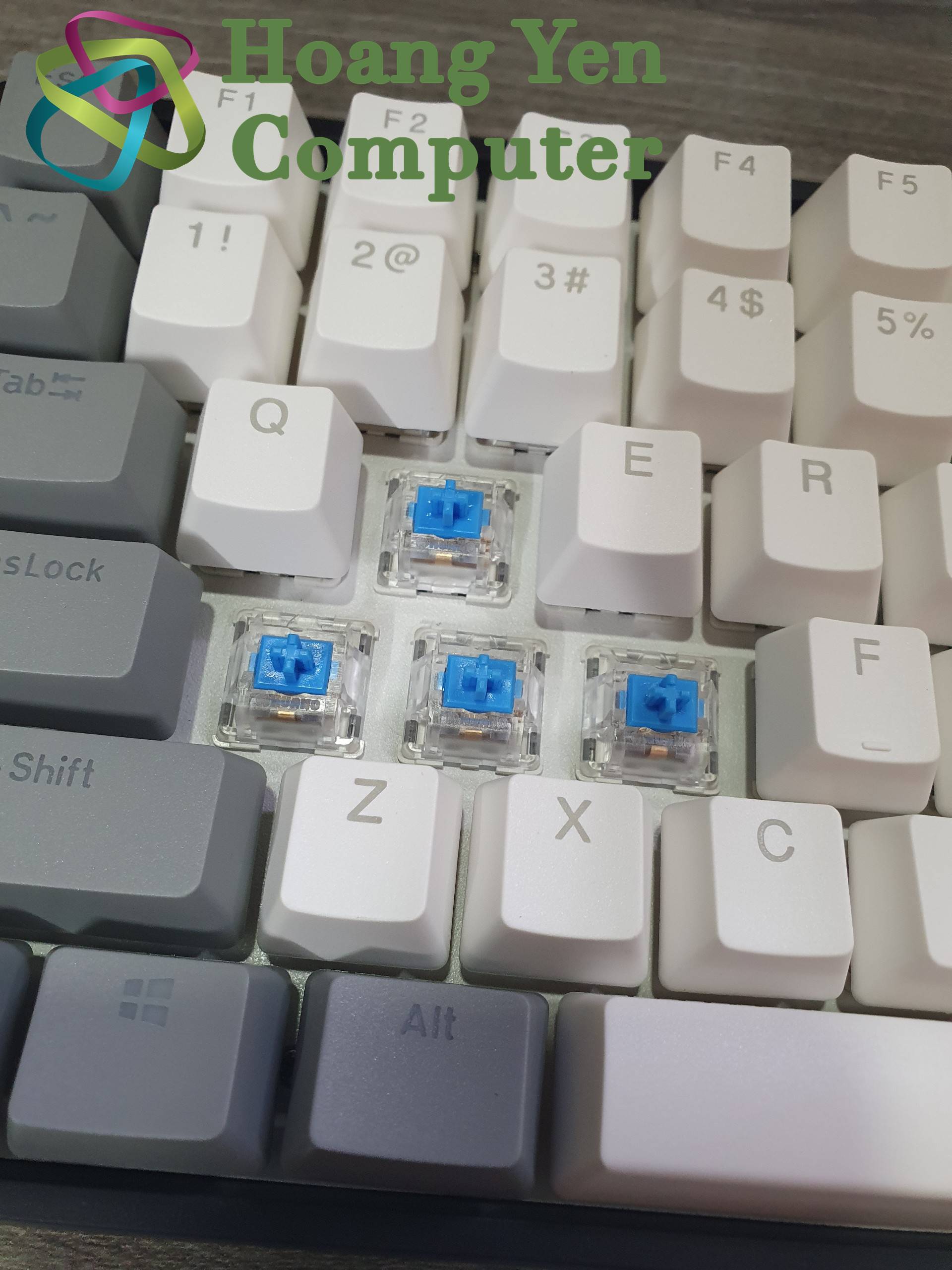 [MẪU MỚI] Bàn Phím Cơ E-Dra EK384 Đèn Led RGB (HUANO Switch) - BH 2 Năm Chính Hãng - Hoàng Yến Computer