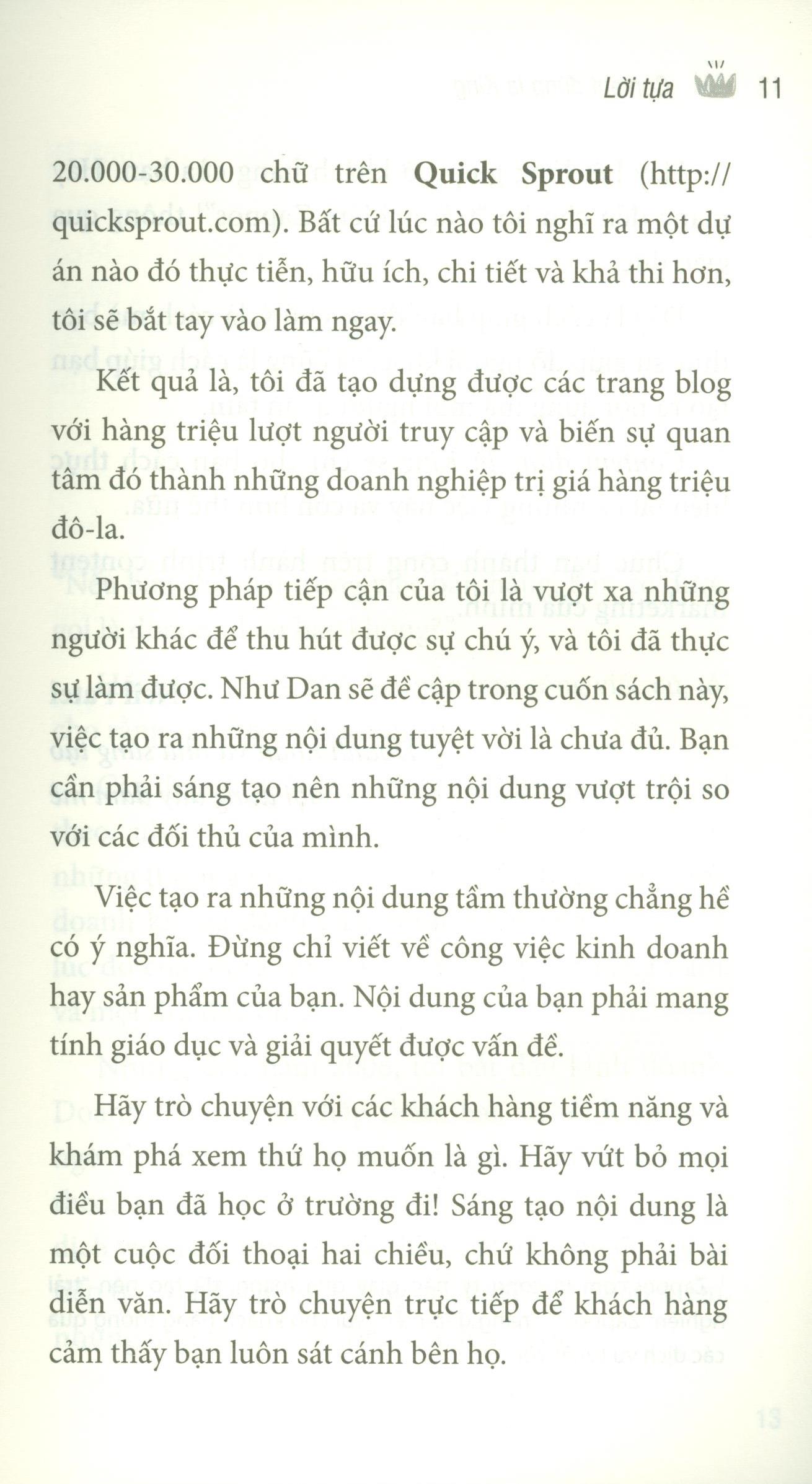Content Đúng Là King