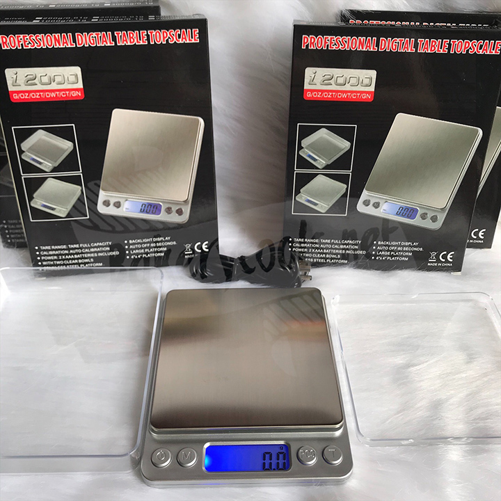 Cân điện tử mini 3kg - 0,1g có sạc