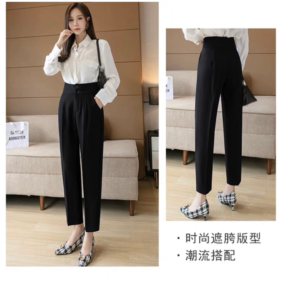 Quần Baggi Cạp Cao khóa 2 KHUY trước