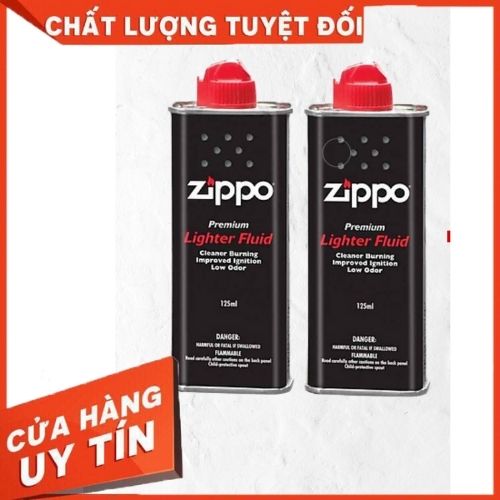 mua 1 tặng 3 - mua 1 xăng zippo 133ml tặng 1 sợi tim + 7 viên đá + 1 đít nhựa