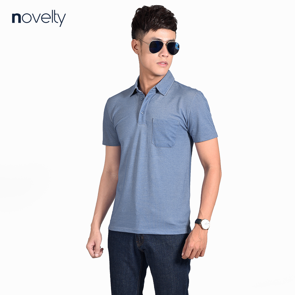 Áo thun nam polo novelty kiểu dáng melange natmmwmt3r210100n