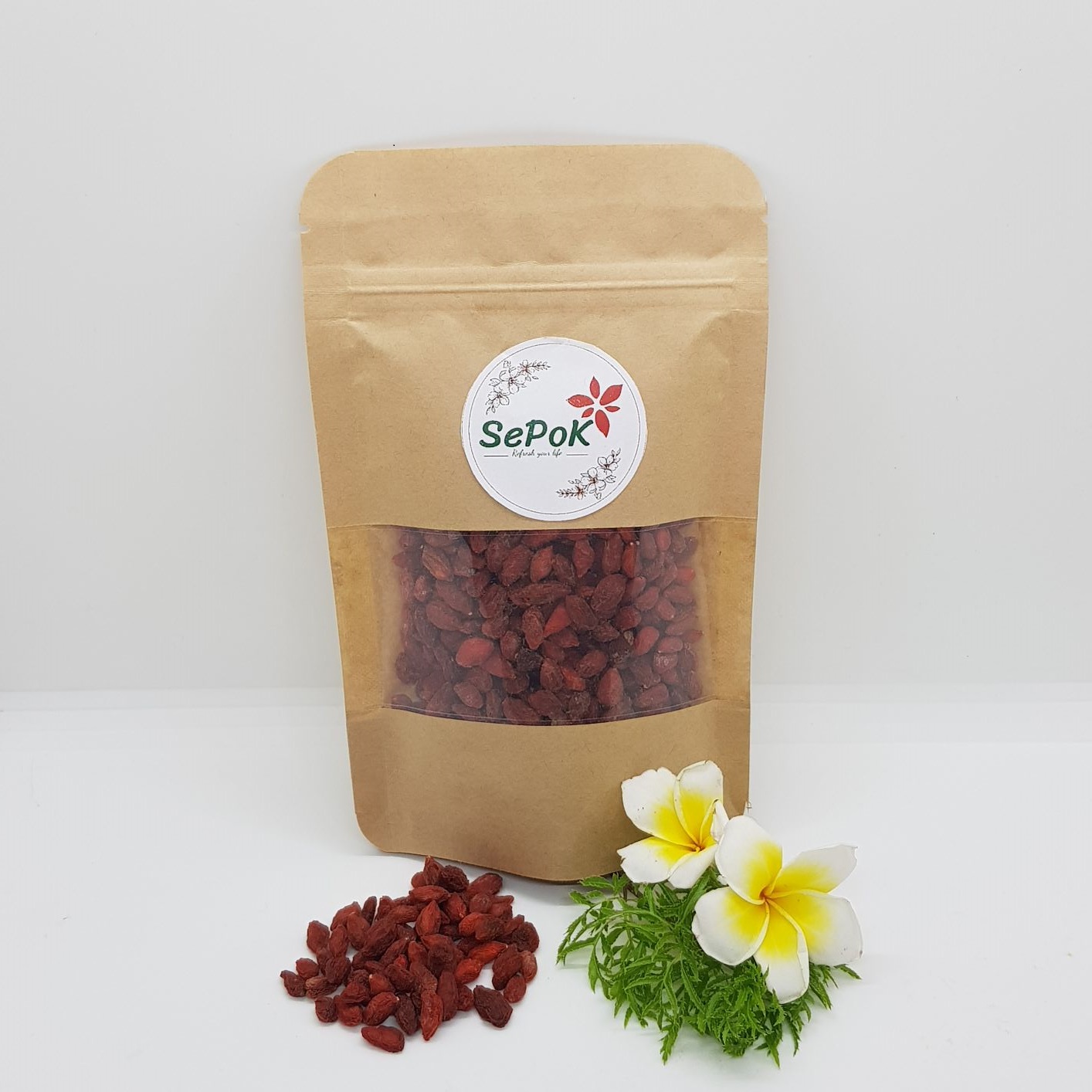 Kỷ tử sấy khô 100g-hạt to,đẹp-Sepok