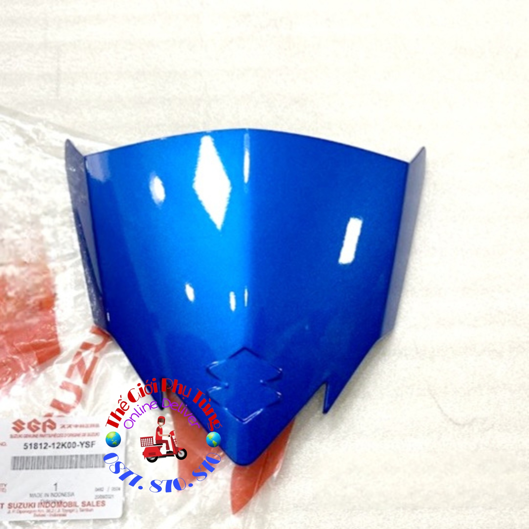 Chắn gió Raider fi, Satria fi zin mới - 51812-12K00-YVU/ 51812-12K00-291/ 51812-12K00-YSF/ 51812-12K00-QUY